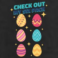 Checkout My 6 Pack Easter Eggs Funny 25L Jumbo Tote