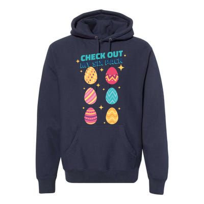 Checkout My 6 Pack Easter Eggs Funny Premium Hoodie