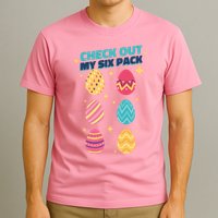 Checkout My 6 Pack Easter Eggs Funny T-Shirt