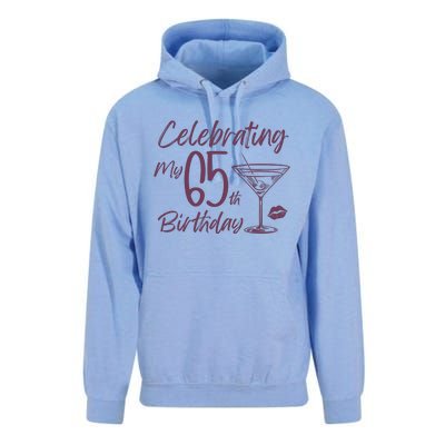 Celebrating My 65th Birthday Party Unisex Surf Hoodie