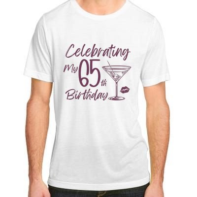 Celebrating My 65th Birthday Party Adult ChromaSoft Performance T-Shirt