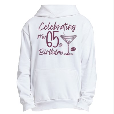 Celebrating My 65th Birthday Party Urban Pullover Hoodie