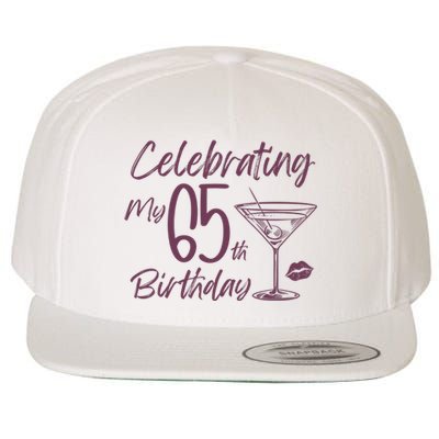 Celebrating My 65th Birthday Party Wool Snapback Cap