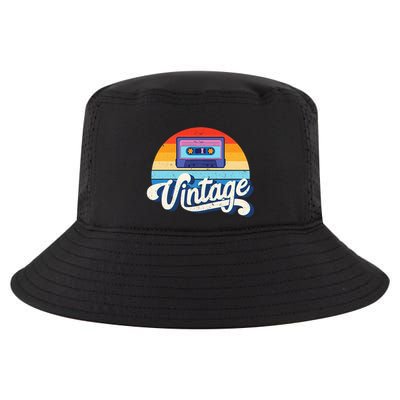 Cassette Mixtape 80s Music Retro Mixed Tape Cool Comfort Performance Bucket Hat