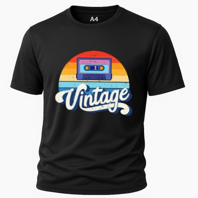 Cassette Mixtape 80s Music Retro Mixed Tape Performance Shirt