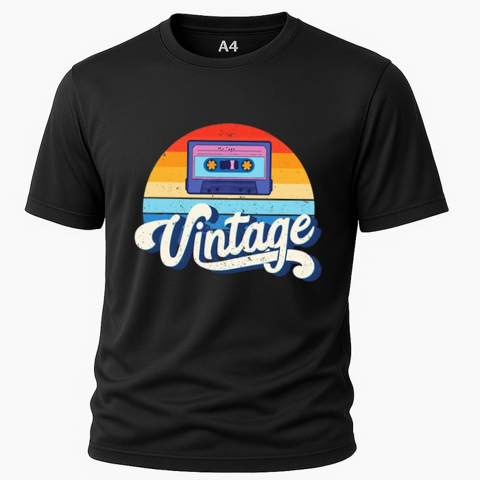 Cassette Mixtape 80s Music Retro Mixed Tape Performance Shirt