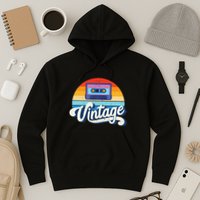 Cassette Mixtape 80s Music Retro Mixed Tape Hoodie