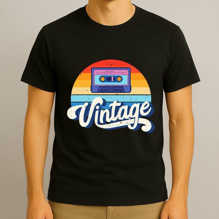 Cassette Mixtape 80s Music Retro Mixed Tape T-Shirt