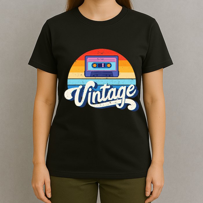 Cassette Mixtape 80s Music Retro Mixed Tape T-Shirt