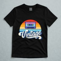 Cassette Mixtape 80s Music Retro Mixed Tape T-Shirt