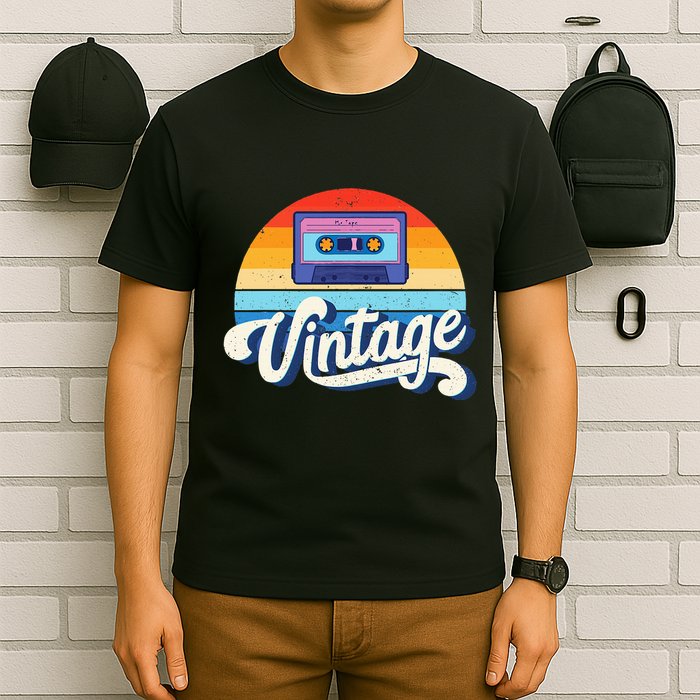 Cassette Mixtape 80s Music Retro Mixed Tape T-Shirt
