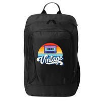 Cassette Mixtape 80s Music Retro Mixed Tape City Backpack