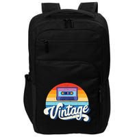 Cassette Mixtape 80s Music Retro Mixed Tape Impact Tech Backpack
