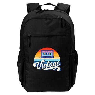 Cassette Mixtape 80s Music Retro Mixed Tape Backpack