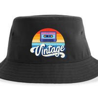 Cassette Mixtape 80s Music Retro Mixed Tape Sustainable Bucket Hat