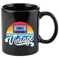Cassette Mixtape 80s Music Retro Mixed Tape 11oz C Handle Ceramic Mug