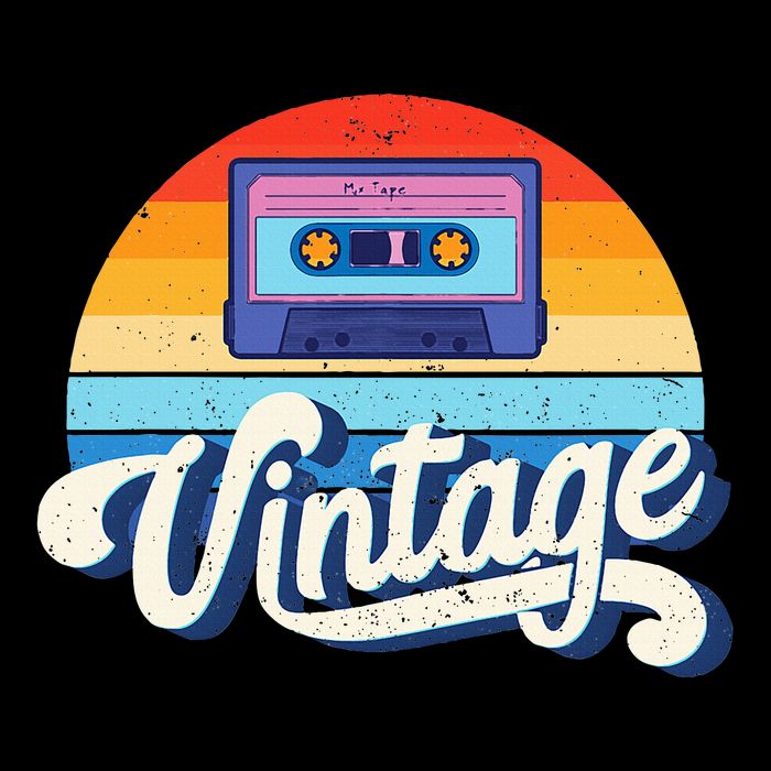 Cassette Mixtape 80s Music Retro Mixed Tape 16 in Basic Backpack