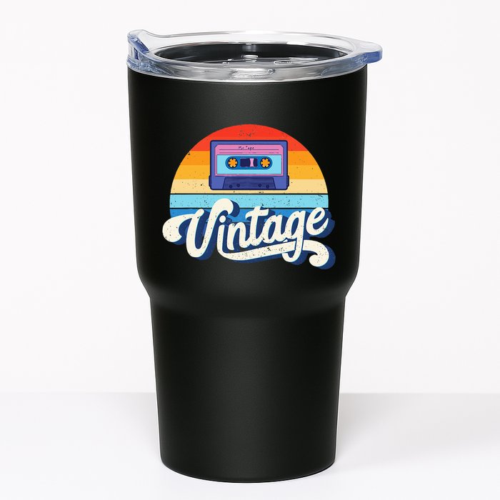 Cassette Mixtape 80s Music Retro Mixed Tape Tumbler