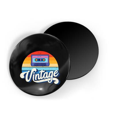 Cassette Mixtape 80s Music Retro Mixed Tape Magnet