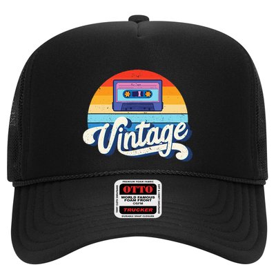 Cassette Mixtape 80s Music Retro Mixed Tape Hat