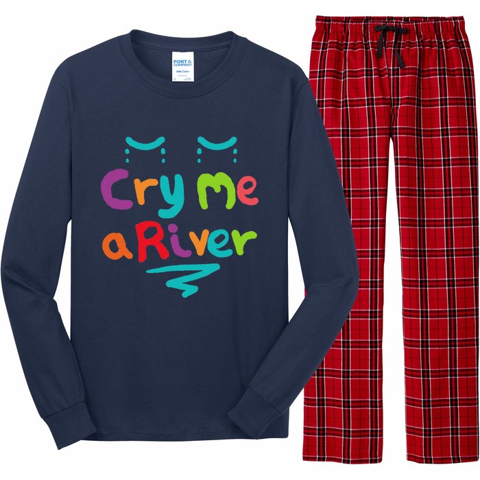 Cry Me A River Long Sleeve Pajama Set