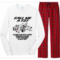 Call Me A 737 Cause IVe Got A Few Screws Loose Suck A Guy Long Sleeve Pajama Set