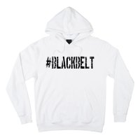 Cool Martial Arts Gift Karate Black Belt Hoodie