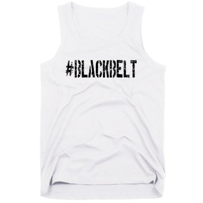 Cool Martial Arts Gift Karate Black Belt Tank Top