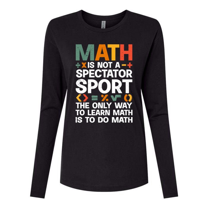 Cool Math Art For Wo Mathematics Number Math Lovers Womens Cotton Relaxed Long Sleeve T-Shirt