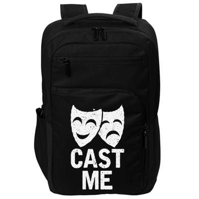 Cast Me Actor Actress Musicals Theater Broadway Novelty Impact Tech Backpack