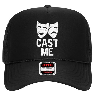 Cast Me Actor Actress Musicals Theater Broadway Novelty Trucker Hat