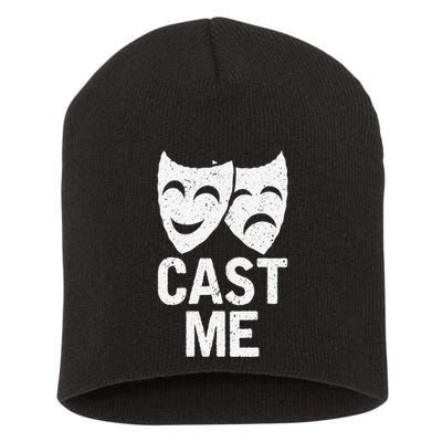 Cast Me Actor Actress Musicals Theater Broadway Novelty Short Acrylic Beanie