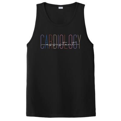 Cardiology Medical Assistant Cardiology Nurse Practitioner Funny Gift PosiCharge Competitor Tank