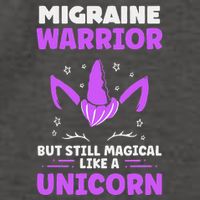 Chronic Migraine Awareness Purple Ribbon Magical Unicorn Vector Backpack