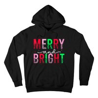 Cute Merry And Bright Christmas Lights Hoodie