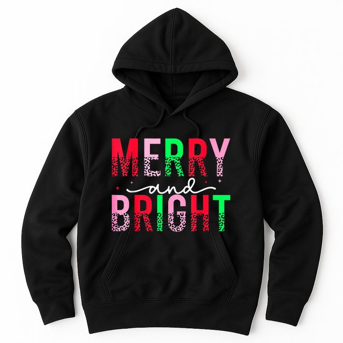 Cute Merry And Bright Christmas Lights Hoodie