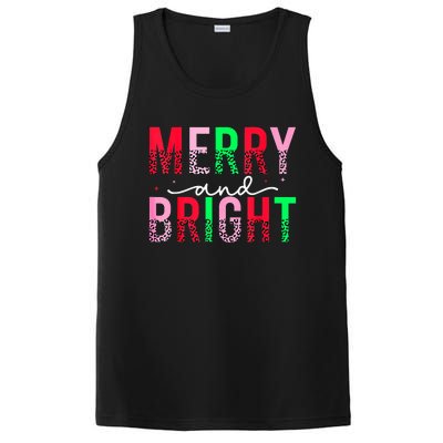 Cute Merry And Bright Christmas Lights PosiCharge Competitor Tank