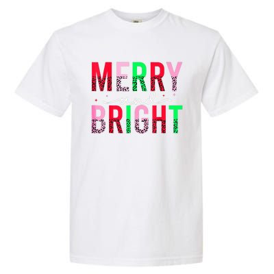 Cute Merry And Bright Christmas Lights Garment-Dyed Heavyweight T-Shirt