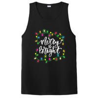 Cute Merry And Bright Christmas Lights PosiCharge Competitor Tank