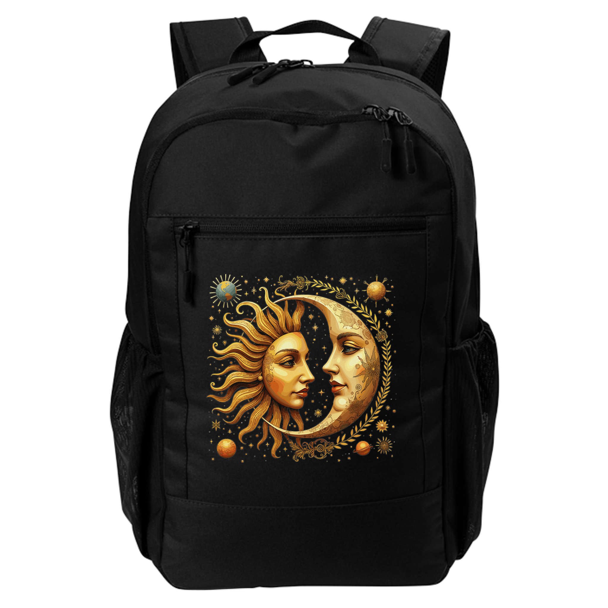 Celestial Moon And Sun Astrology Backpack
