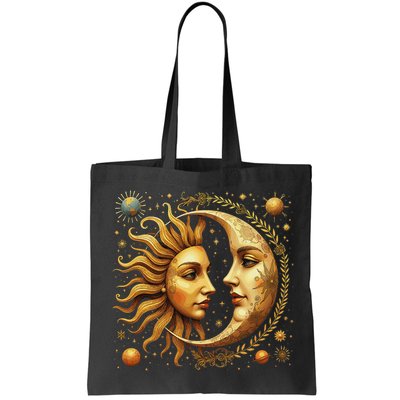 Celestial Moon And Sun Astrology Bag
