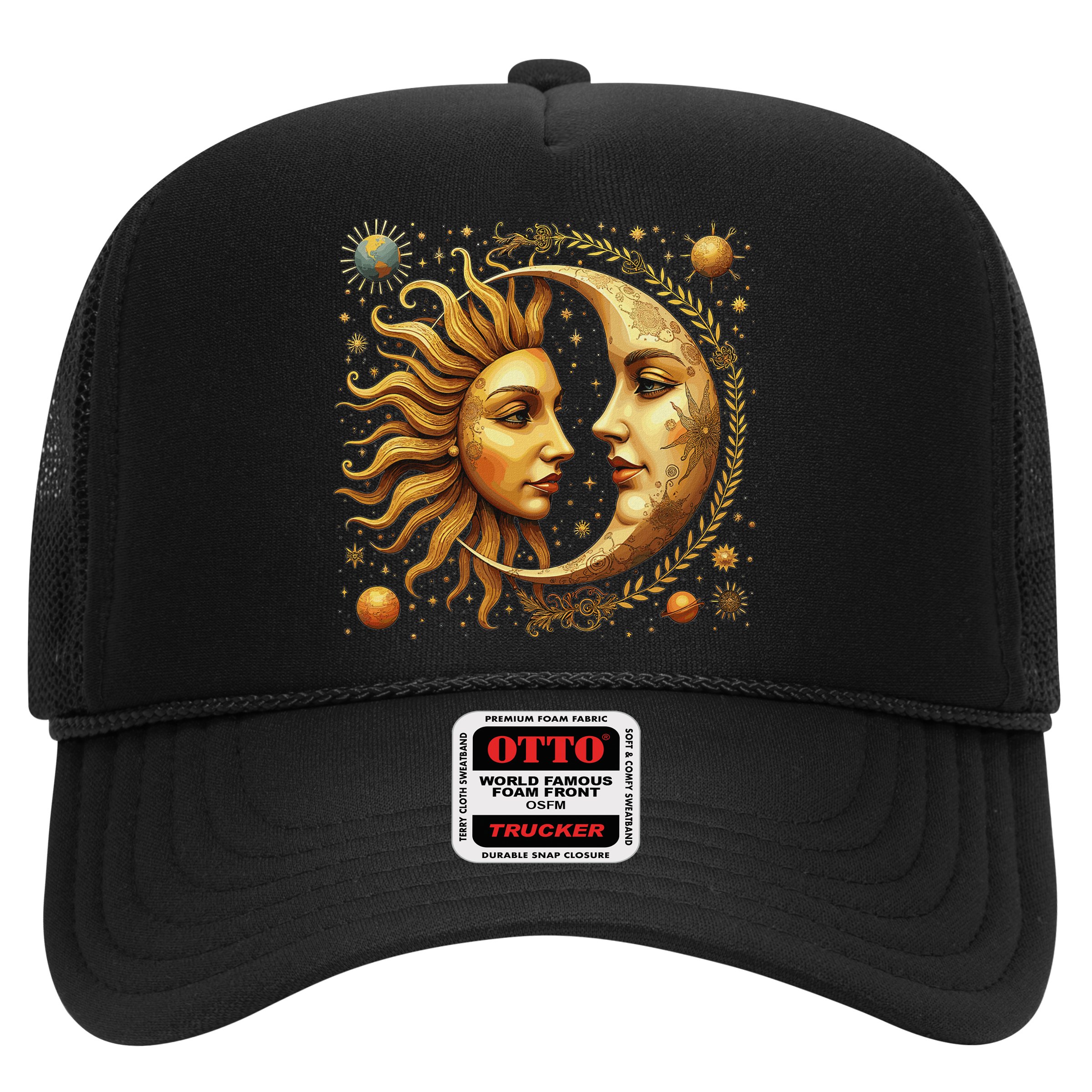 Celestial Moon And Sun Astrology Hat