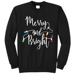 Cute Merry And Bright Christmas Lights Sweatshirt