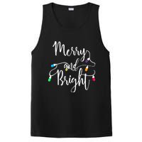 Cute Merry And Bright Christmas Lights PosiCharge Competitor Tank