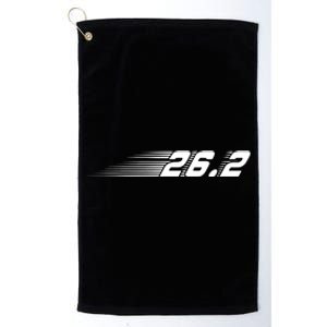 Cool Marathon Art For Men Women Marathoner Running Finisher Platinum Collection Golf Towel