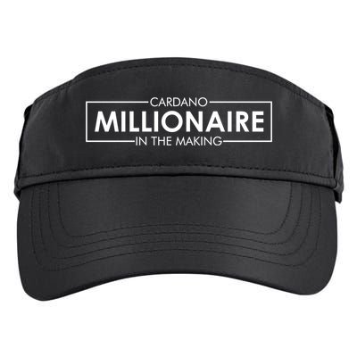 Cardano Millionaire Ada Token Bullrun Blockchain Coin Cute Gift Adult Drive Performance Visor