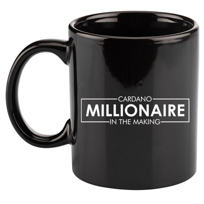 Cardano Millionaire Ada Token Bullrun Blockchain Coin Cute Gift 11oz C Handle Ceramic Mug