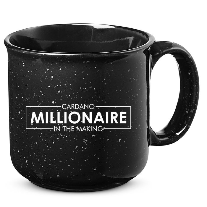 Cardano Millionaire Ada Token Bullrun Blockchain Coin Cute Gift 15oz Campfire Ceramic Mug