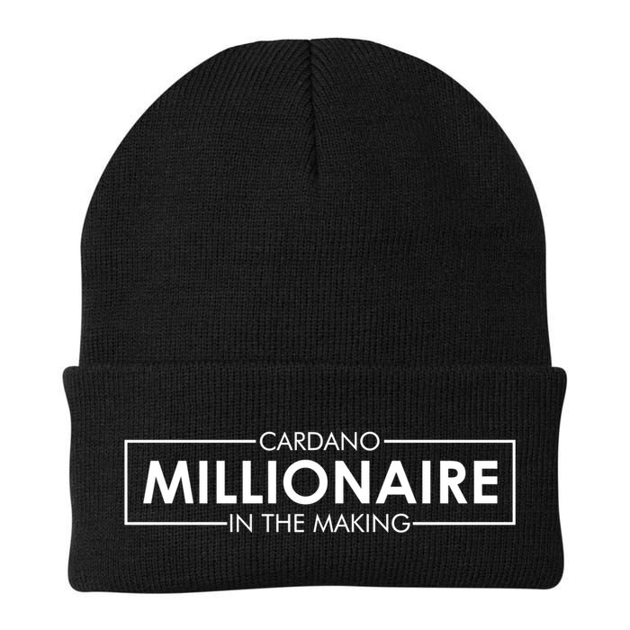Cardano Millionaire Ada Token Bullrun Blockchain Coin Cute Gift Beanie