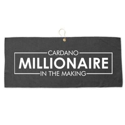 Cardano Millionaire Ada Token Bullrun Blockchain Coin Cute Gift Large Microfiber Waffle Golf Towel